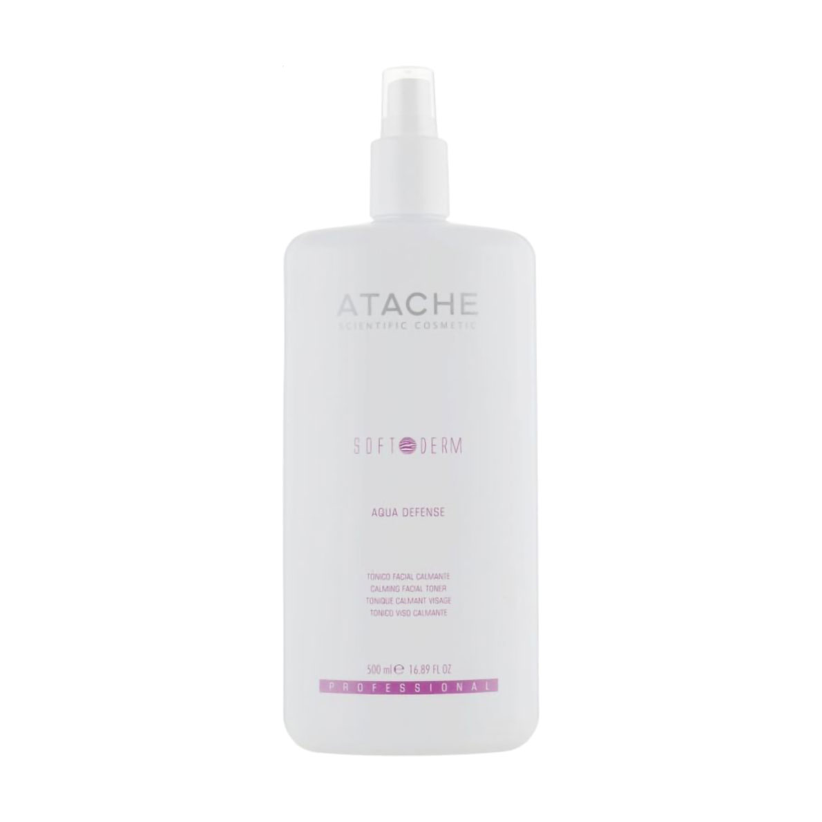 Зволожувальний та заспокійливий лосьйон для обличчя Atache Soft Derm Aqua Defense, 500 мл